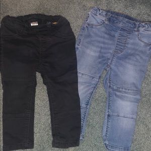 H&M Grey and Blue Jeans